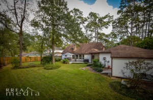 6126 Morningcrest Ct Spring TX 77389 Backyard from Corner